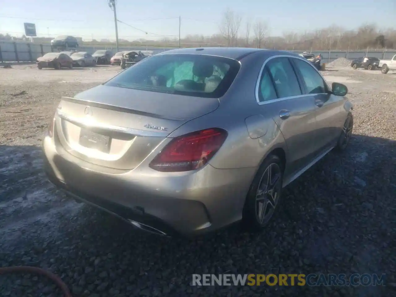 4 Photograph of a damaged car 55SWF8EB2LU325917 MERCEDES-BENZ C-CLASS 2020