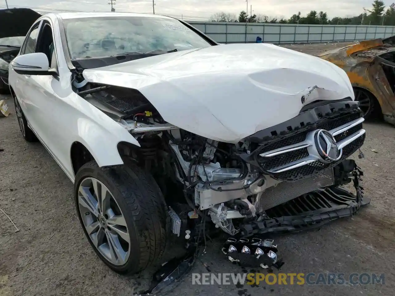 9 Photograph of a damaged car 55SWF8EB2LU325965 MERCEDES-BENZ C-CLASS 2020