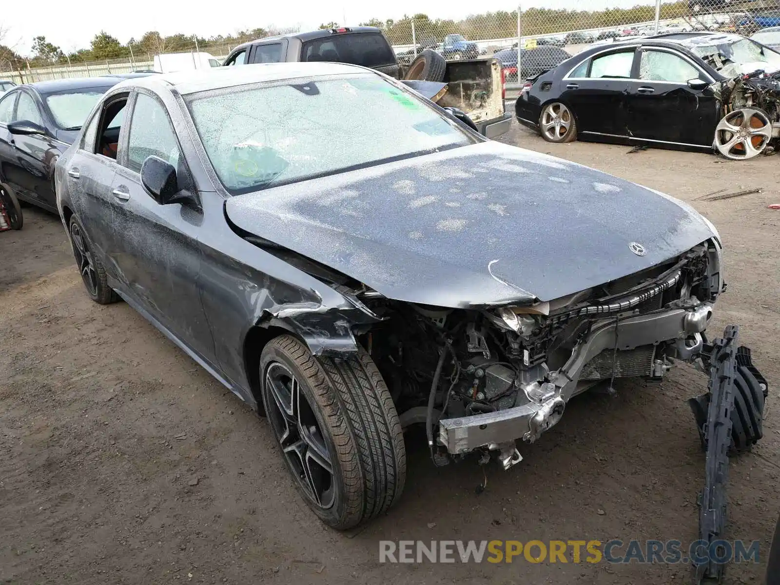 1 Фотография поврежденного автомобиля 55SWF8EB3LU322816 MERCEDES-BENZ C CLASS 2020