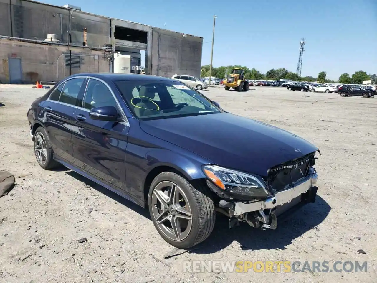 1 Фотография поврежденного автомобиля 55SWF8EB3LU322914 MERCEDES-BENZ C-CLASS 2020