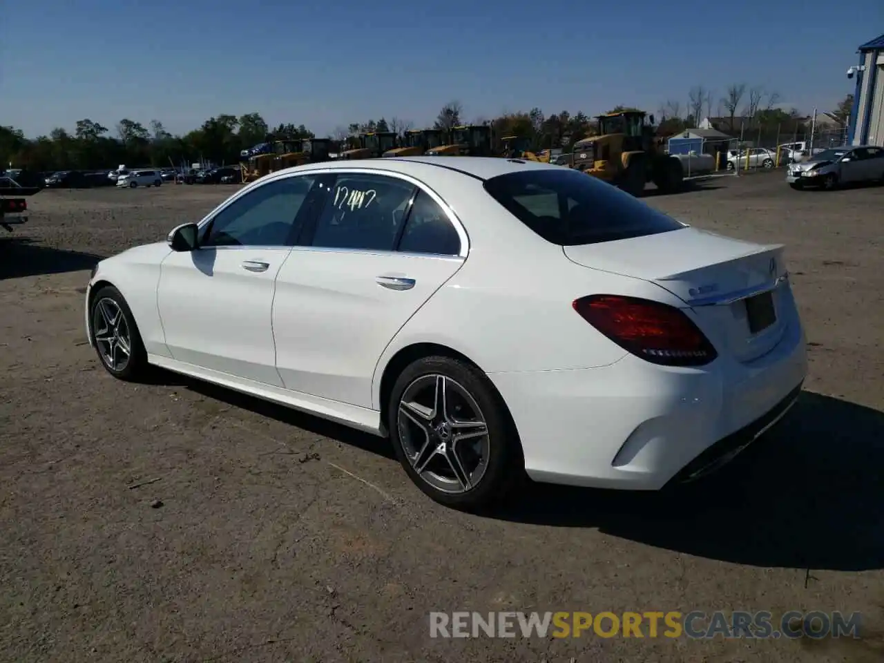 3 Photograph of a damaged car 55SWF8EB3LU323903 MERCEDES-BENZ C-CLASS 2020