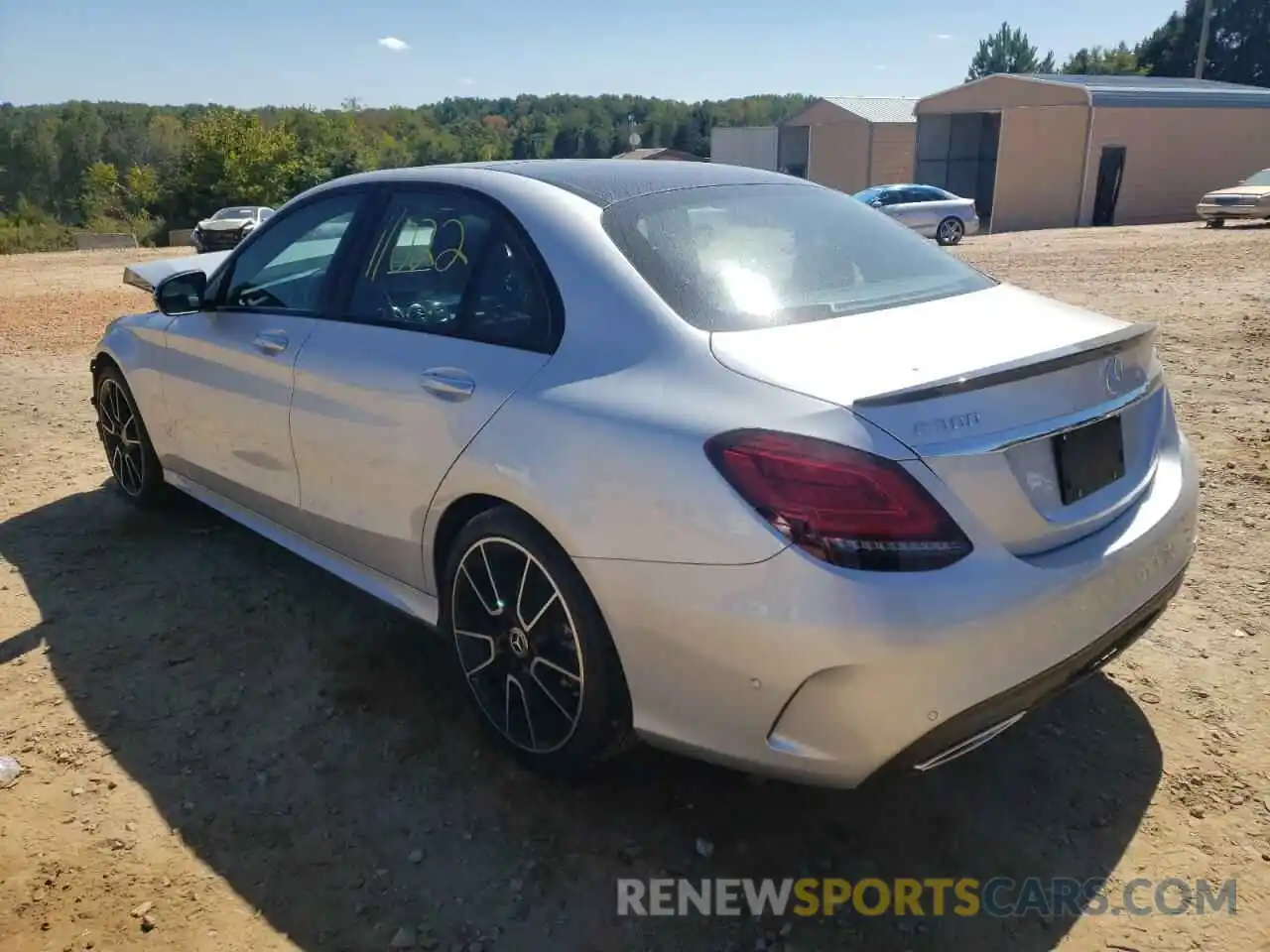 3 Photograph of a damaged car 55SWF8EB3LU327157 MERCEDES-BENZ C-CLASS 2020