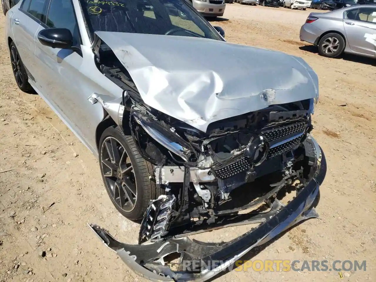 9 Photograph of a damaged car 55SWF8EB3LU327157 MERCEDES-BENZ C-CLASS 2020