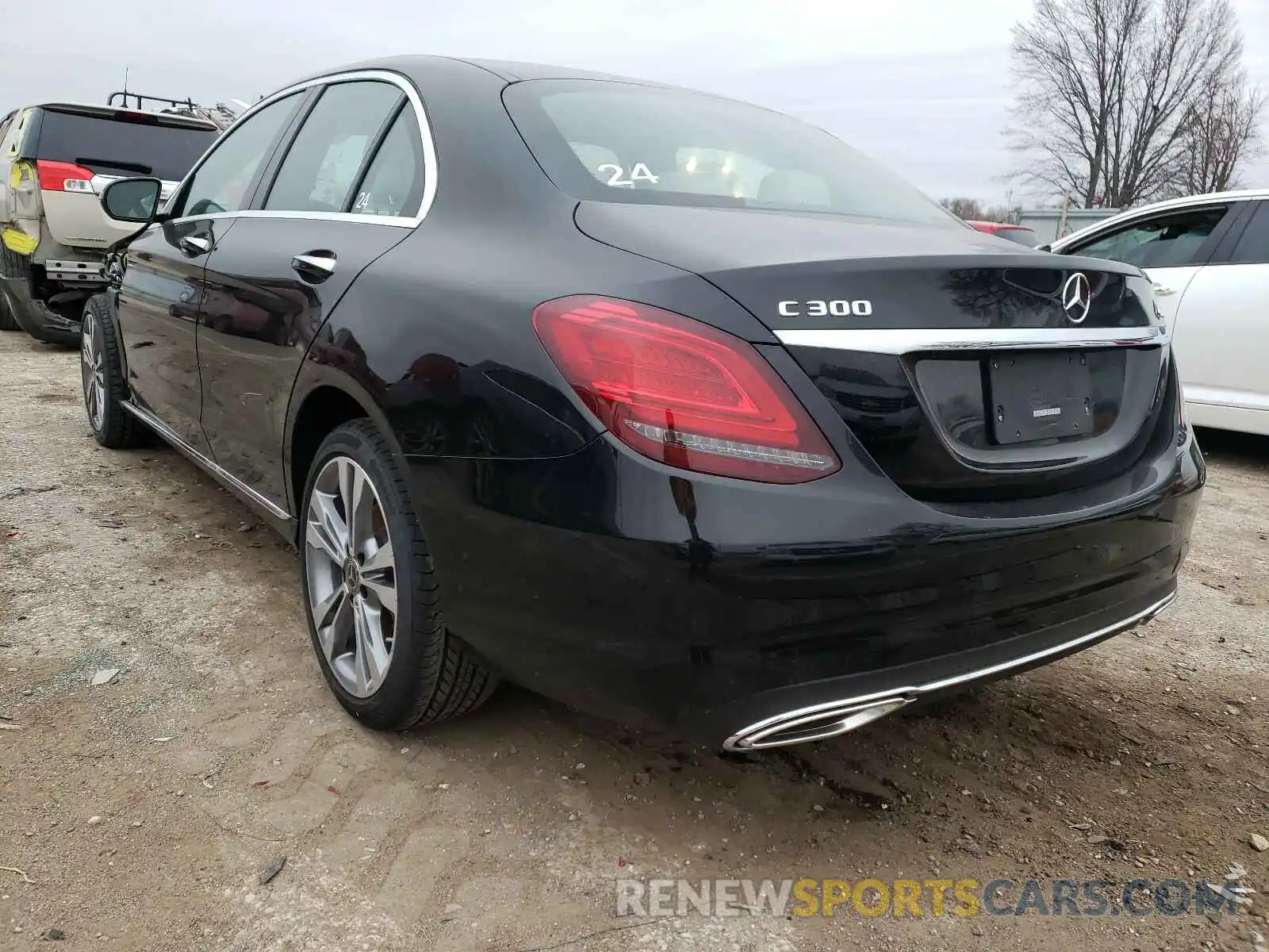 3 Photograph of a damaged car 55SWF8EB3LU332584 MERCEDES-BENZ C CLASS 2020