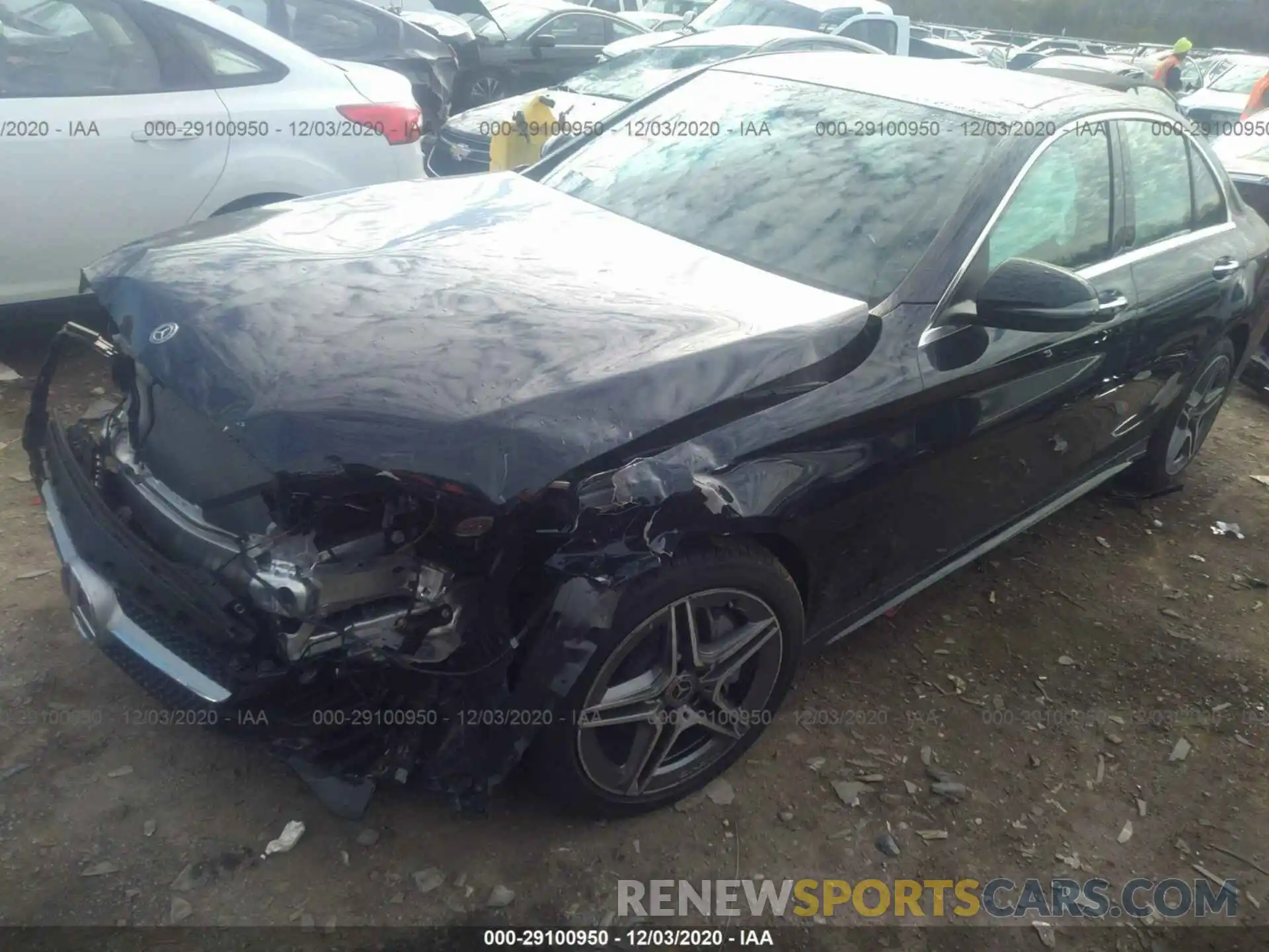 2 Photograph of a damaged car 55SWF8EB3LU333010 MERCEDES-BENZ C-CLASS 2020