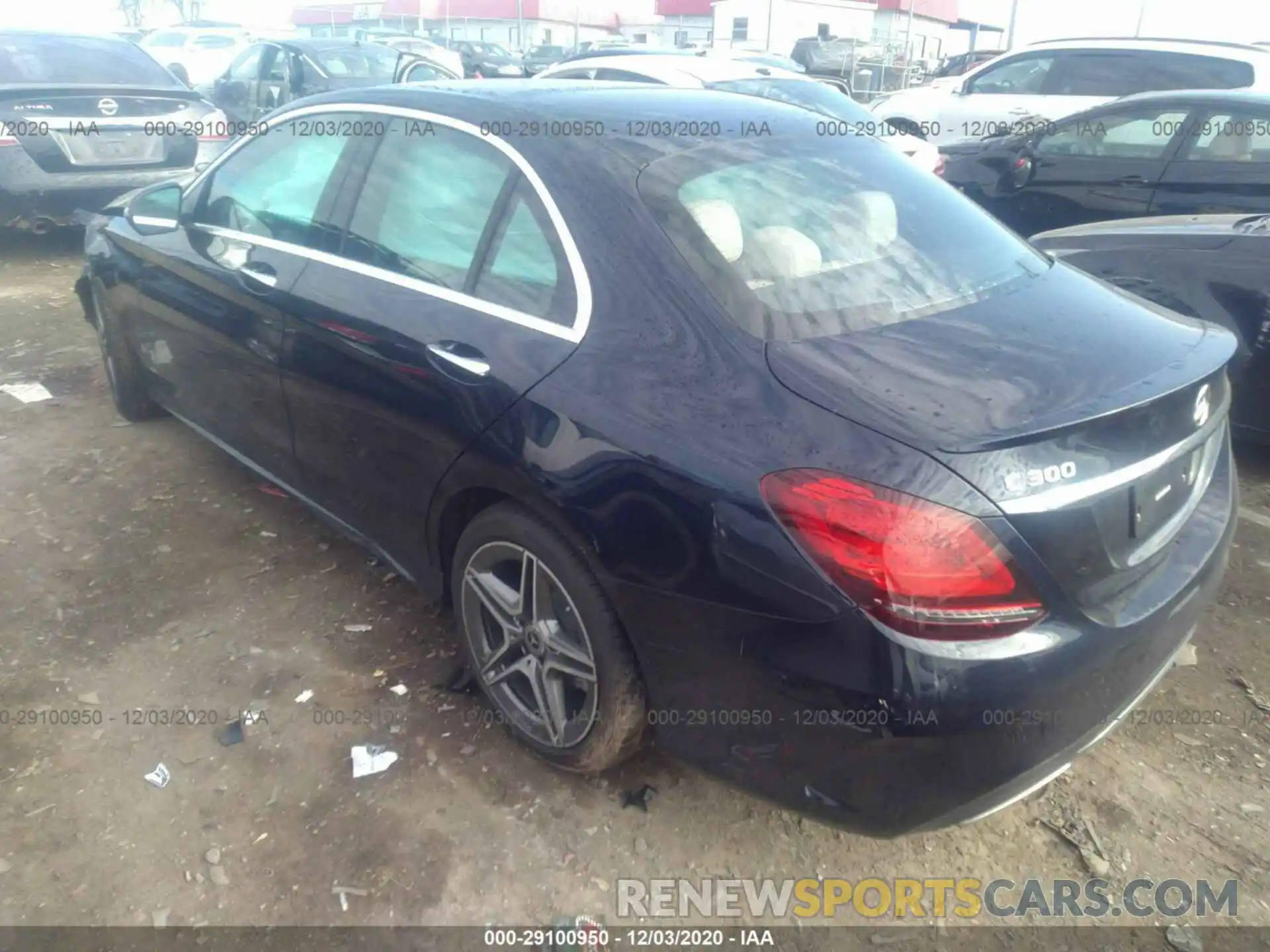 3 Photograph of a damaged car 55SWF8EB3LU333010 MERCEDES-BENZ C-CLASS 2020