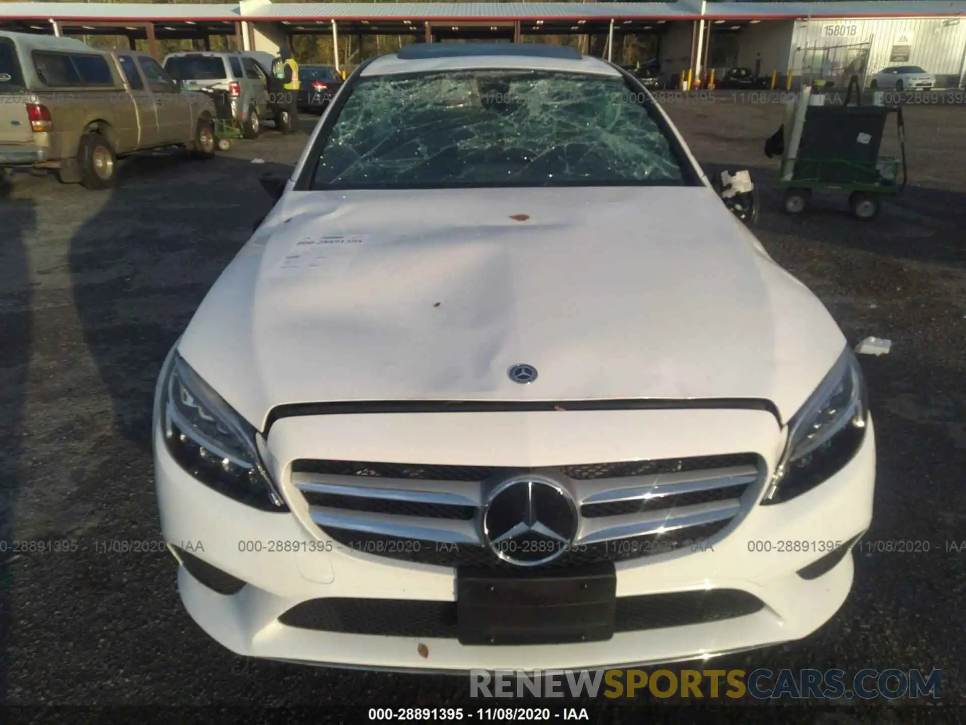 6 Photograph of a damaged car 55SWF8EB3LU333069 MERCEDES-BENZ C-CLASS 2020