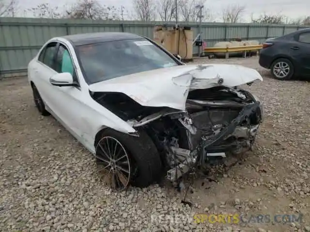 1 Photograph of a damaged car 55SWF8EB4LU324414 MERCEDES-BENZ C CLASS 2020