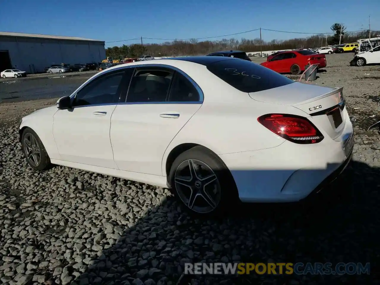 2 Photograph of a damaged car 55SWF8EB4LU324526 MERCEDES-BENZ C-CLASS 2020