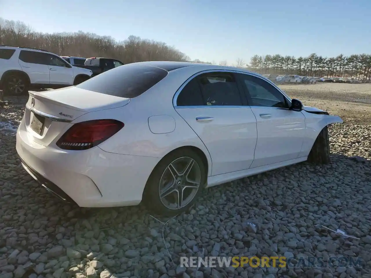 3 Photograph of a damaged car 55SWF8EB4LU324526 MERCEDES-BENZ C-CLASS 2020