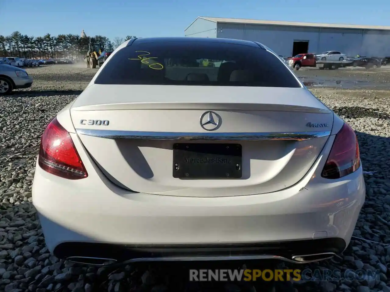 6 Photograph of a damaged car 55SWF8EB4LU324526 MERCEDES-BENZ C-CLASS 2020