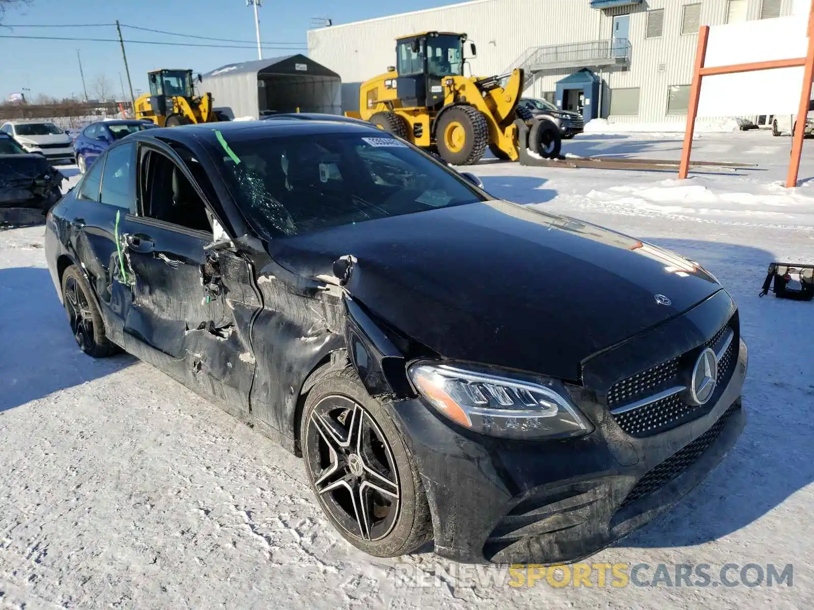 1 Photograph of a damaged car 55SWF8EB4LU327040 MERCEDES-BENZ C CLASS 2020