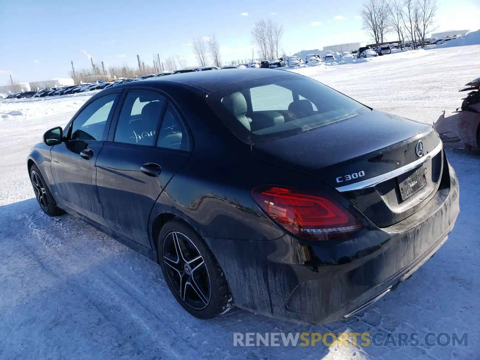 3 Photograph of a damaged car 55SWF8EB4LU327040 MERCEDES-BENZ C CLASS 2020