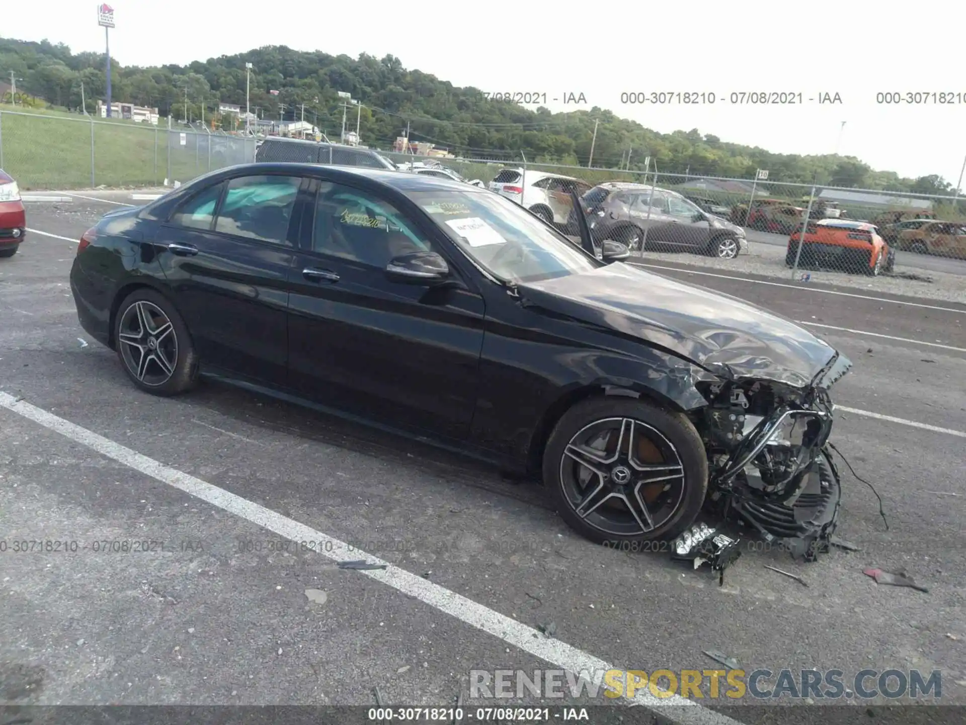 1 Photograph of a damaged car 55SWF8EB4LU327121 MERCEDES-BENZ C-CLASS 2020