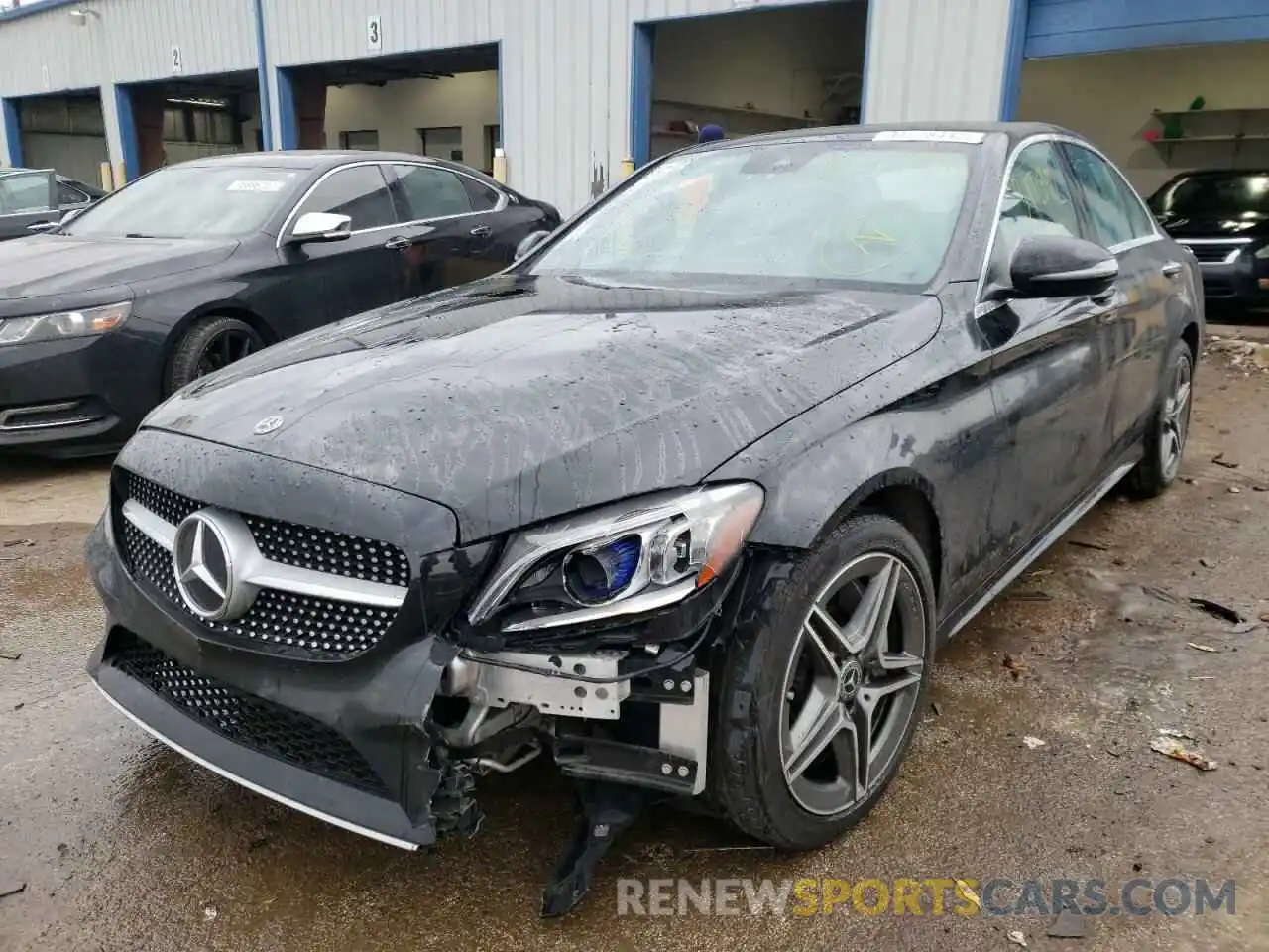 2 Photograph of a damaged car 55SWF8EB5LU325247 MERCEDES-BENZ C-CLASS 2020