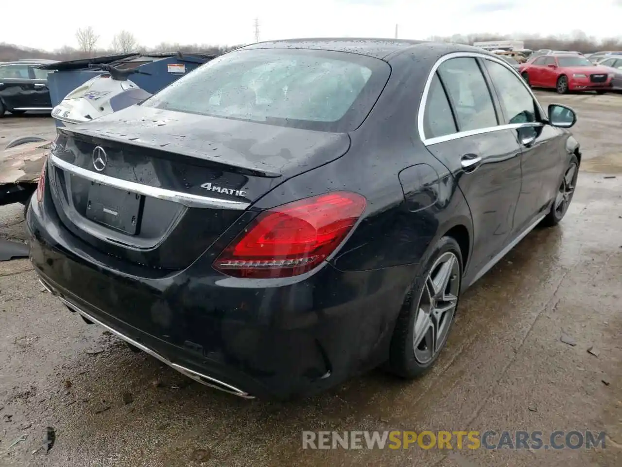 4 Photograph of a damaged car 55SWF8EB5LU325247 MERCEDES-BENZ C-CLASS 2020