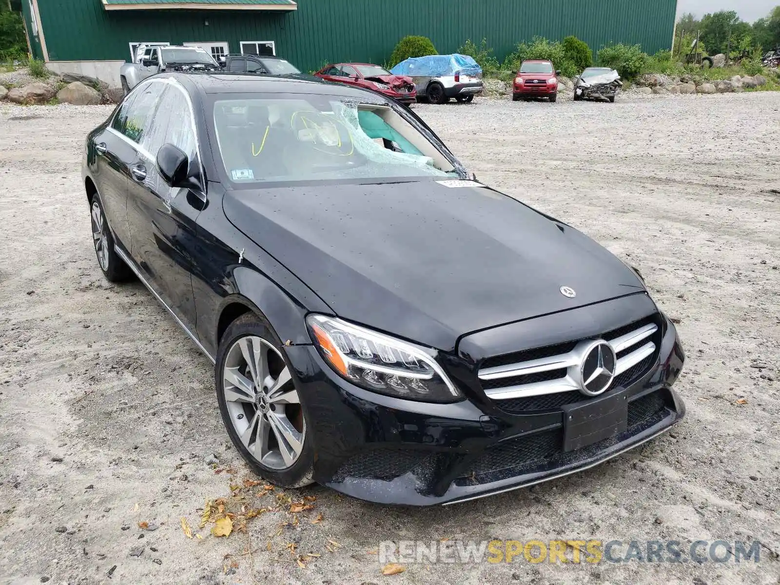 1 Photograph of a damaged car 55SWF8EB5LU325894 MERCEDES-BENZ C-CLASS 2020