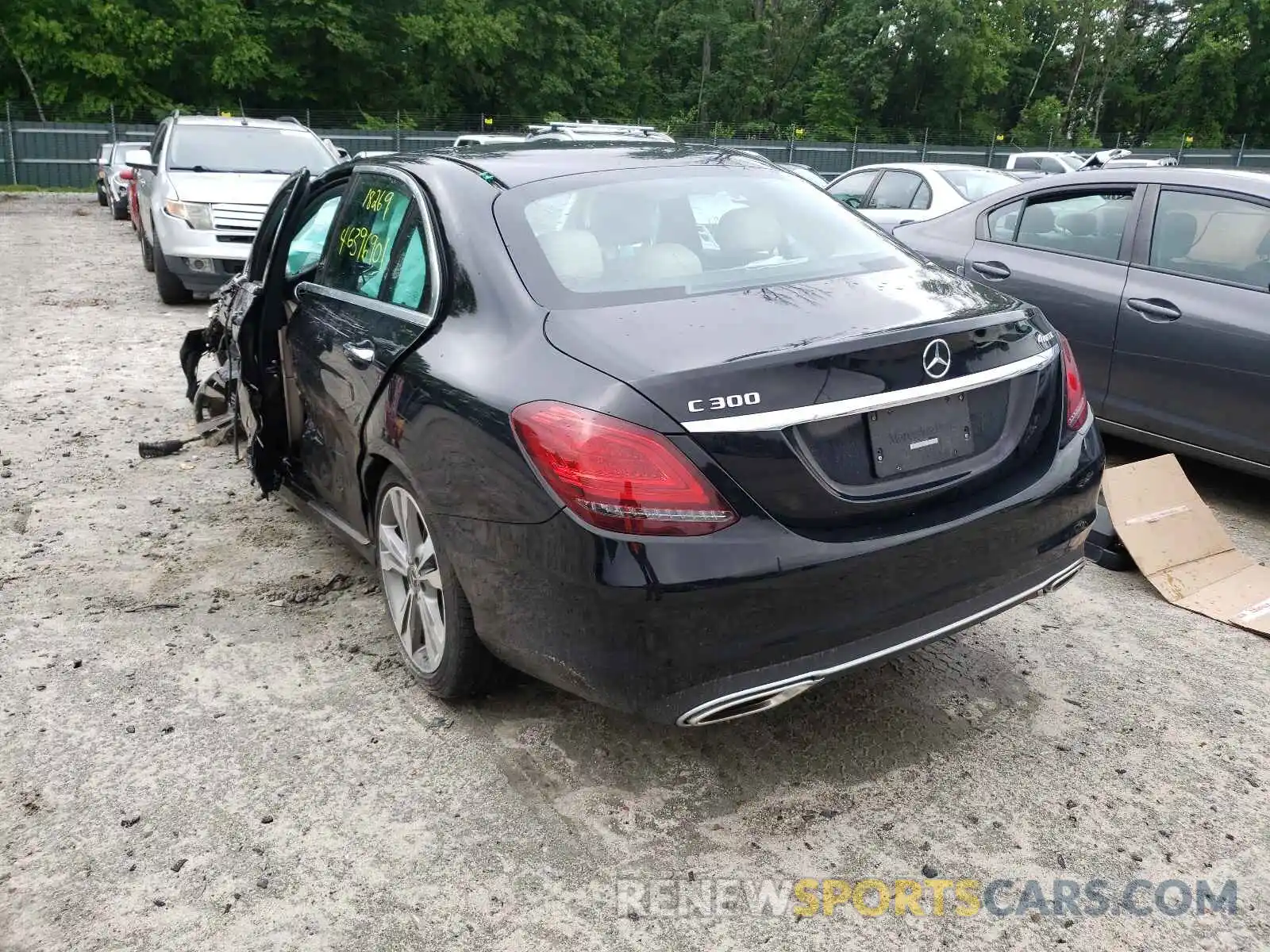 3 Photograph of a damaged car 55SWF8EB5LU325894 MERCEDES-BENZ C-CLASS 2020