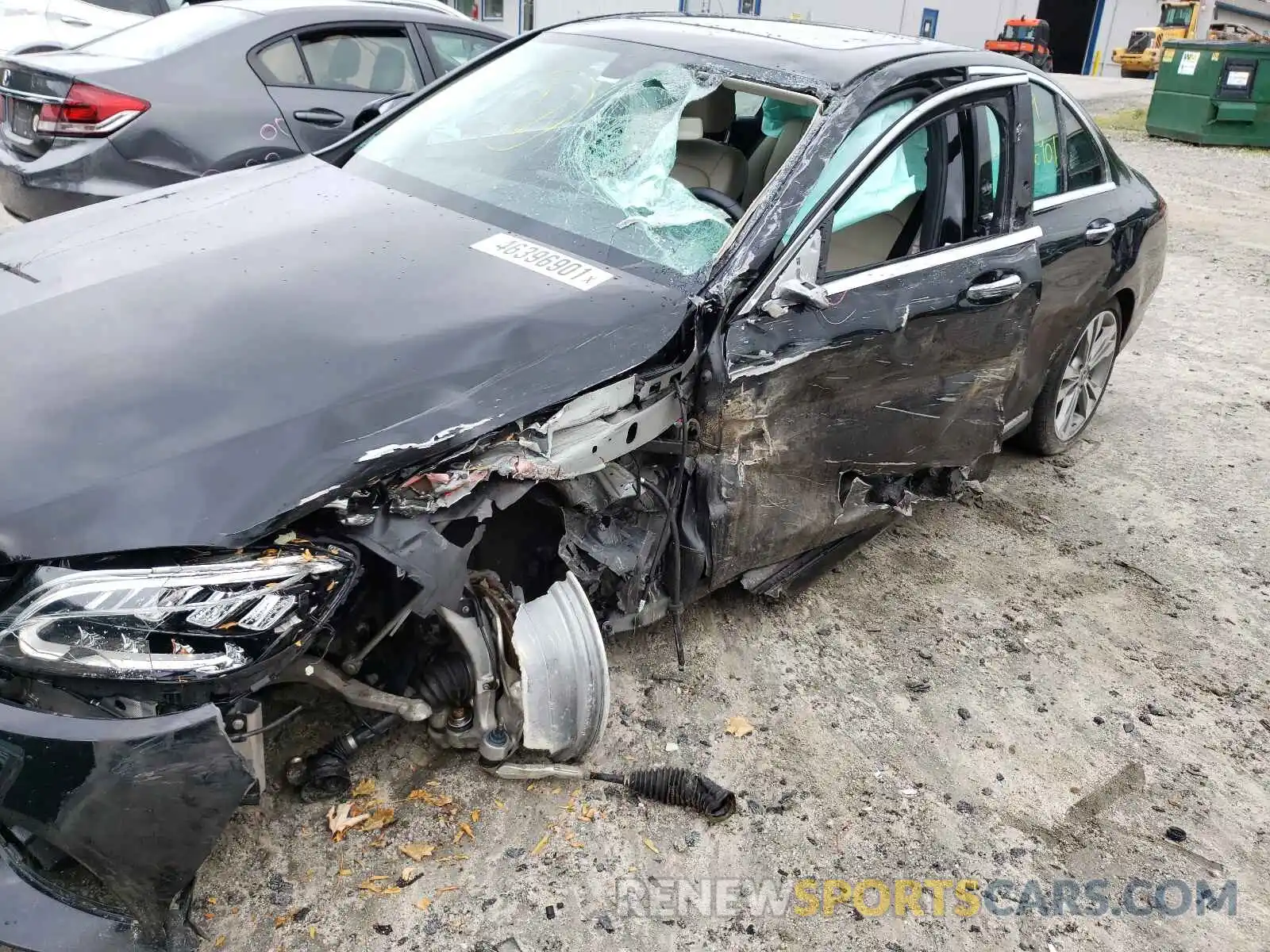 9 Photograph of a damaged car 55SWF8EB5LU325894 MERCEDES-BENZ C-CLASS 2020