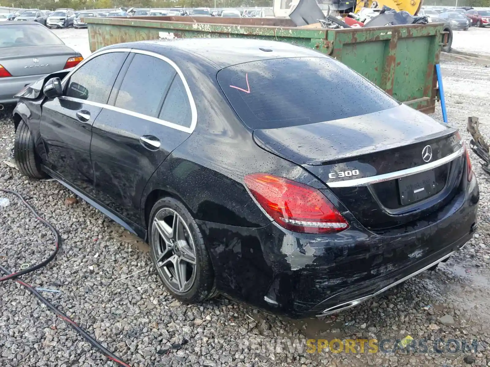 3 Фотография поврежденного автомобиля 55SWF8EB5LU326351 MERCEDES-BENZ C CLASS 2020