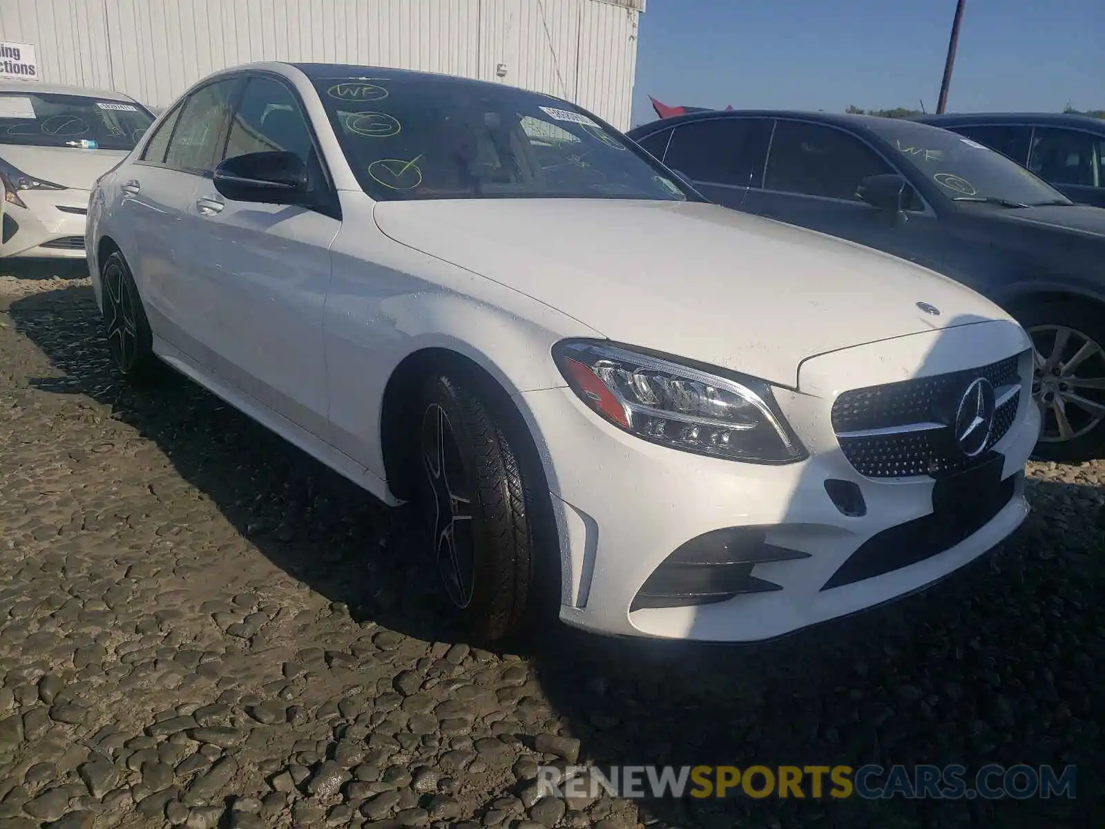 1 Photograph of a damaged car 55SWF8EB5LU326494 MERCEDES-BENZ C-CLASS 2020