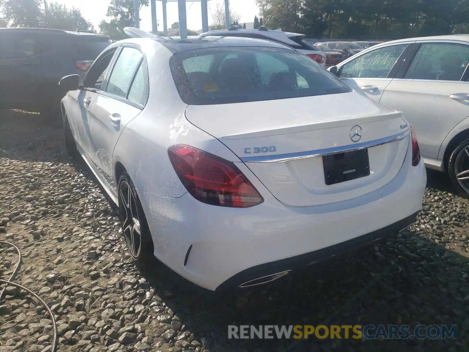 3 Photograph of a damaged car 55SWF8EB5LU326494 MERCEDES-BENZ C-CLASS 2020