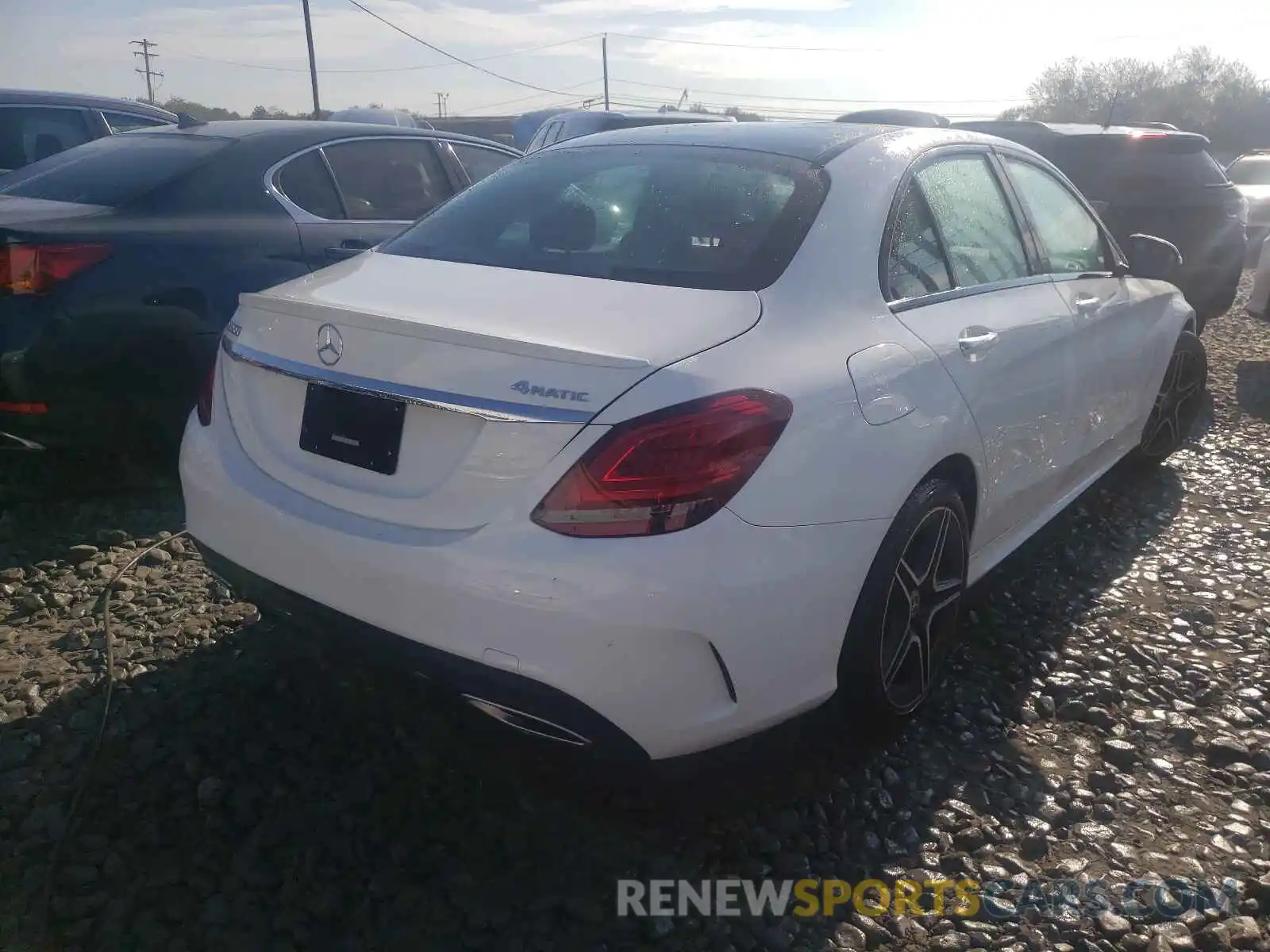 4 Photograph of a damaged car 55SWF8EB5LU326494 MERCEDES-BENZ C-CLASS 2020