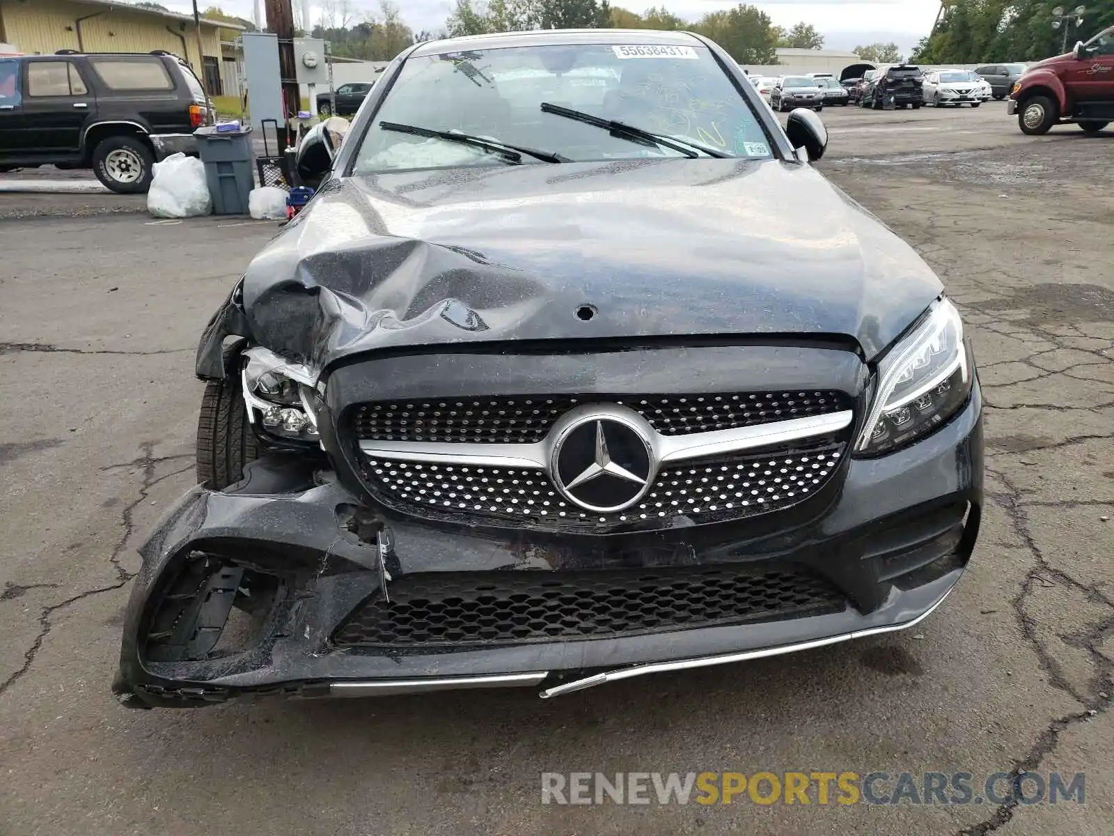 9 Photograph of a damaged car 55SWF8EB5LU329640 MERCEDES-BENZ C-CLASS 2020