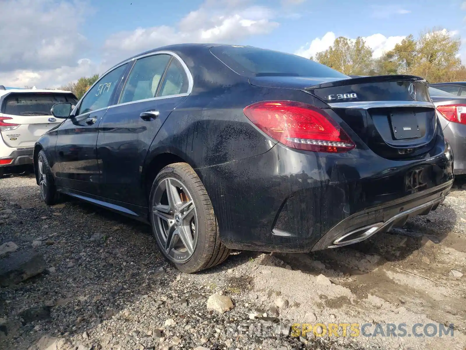 3 Photograph of a damaged car 55SWF8EB5LU330142 MERCEDES-BENZ C-CLASS 2020