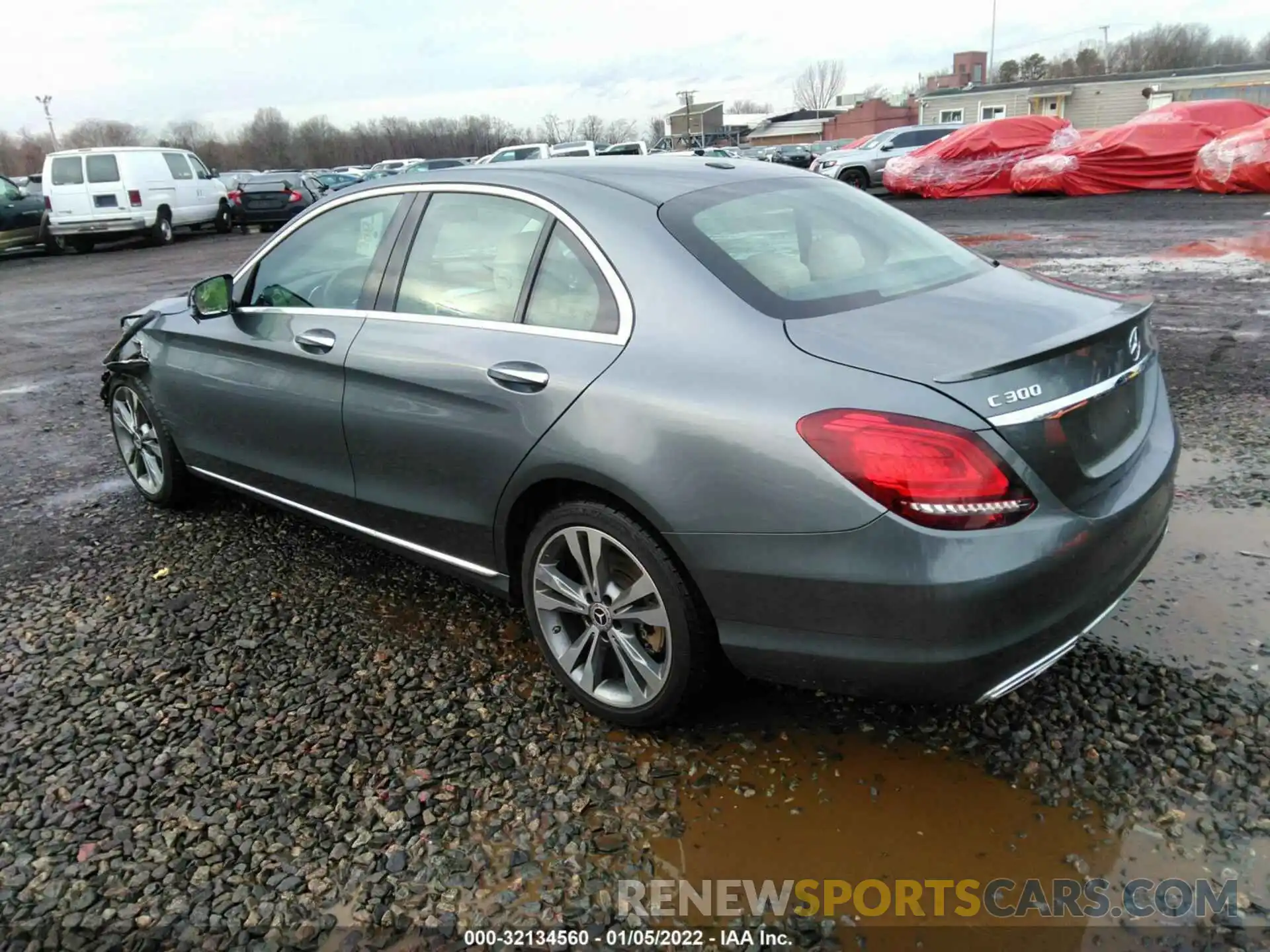 3 Photograph of a damaged car 55SWF8EB6LU323040 MERCEDES-BENZ C-CLASS 2020