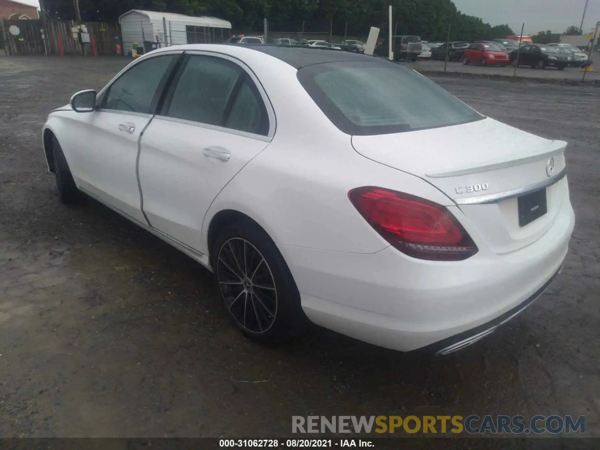 3 Photograph of a damaged car 55SWF8EB6LU323071 MERCEDES-BENZ C-CLASS 2020