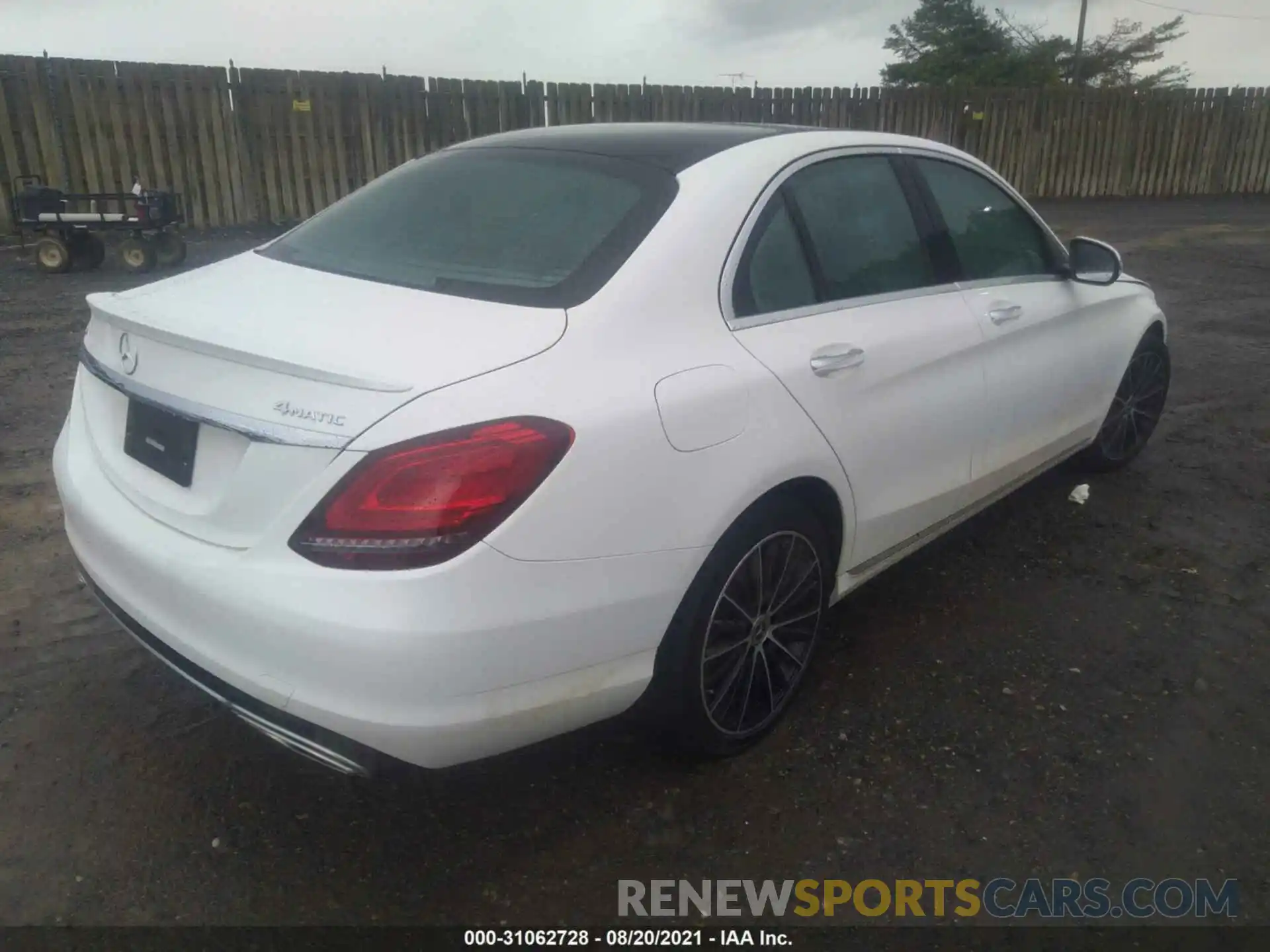 4 Photograph of a damaged car 55SWF8EB6LU323071 MERCEDES-BENZ C-CLASS 2020