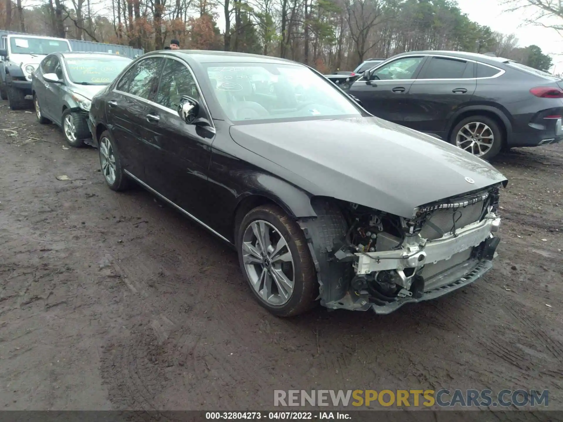 1 Photograph of a damaged car 55SWF8EB6LU325631 MERCEDES-BENZ C-CLASS 2020