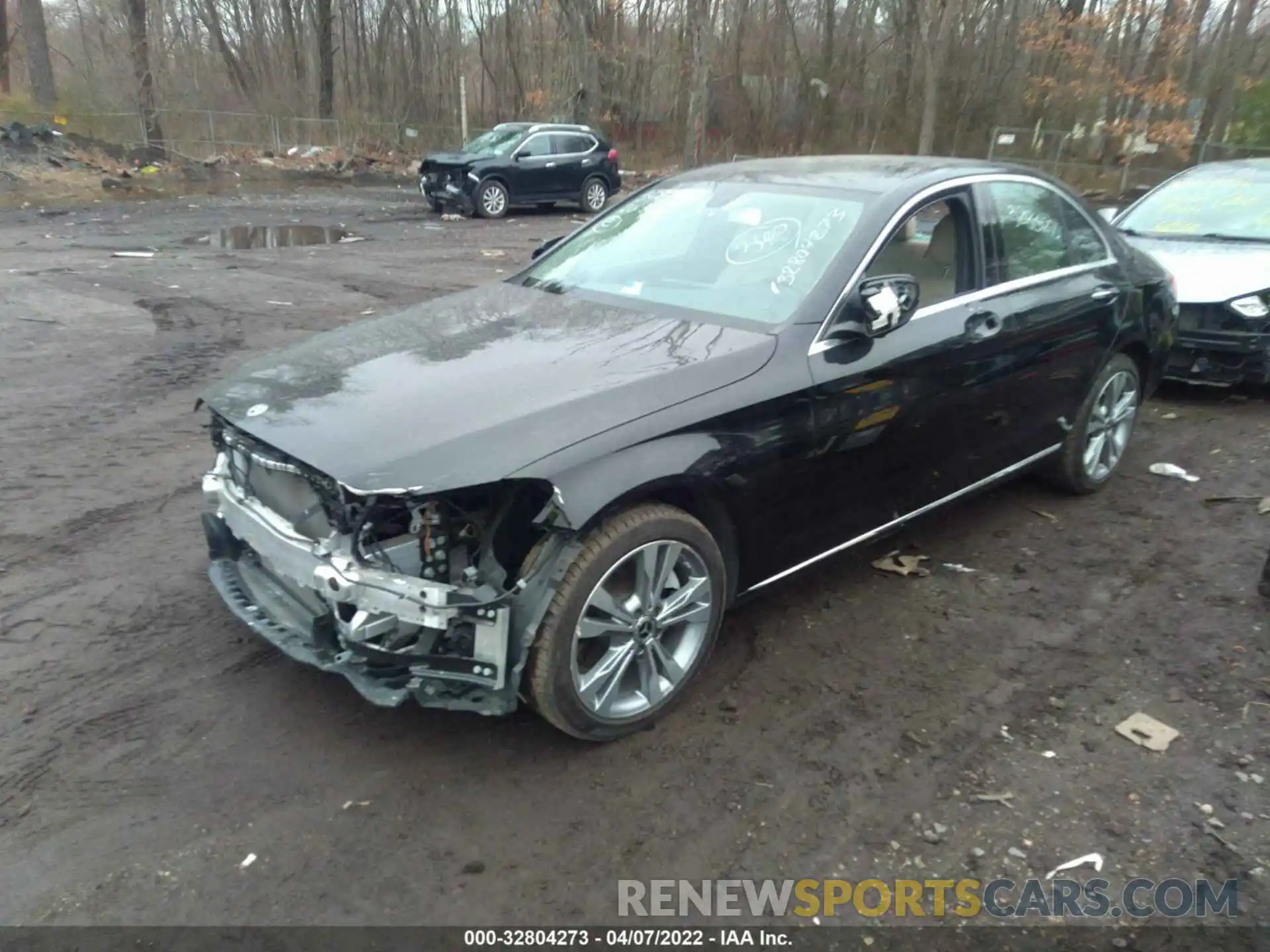 2 Photograph of a damaged car 55SWF8EB6LU325631 MERCEDES-BENZ C-CLASS 2020