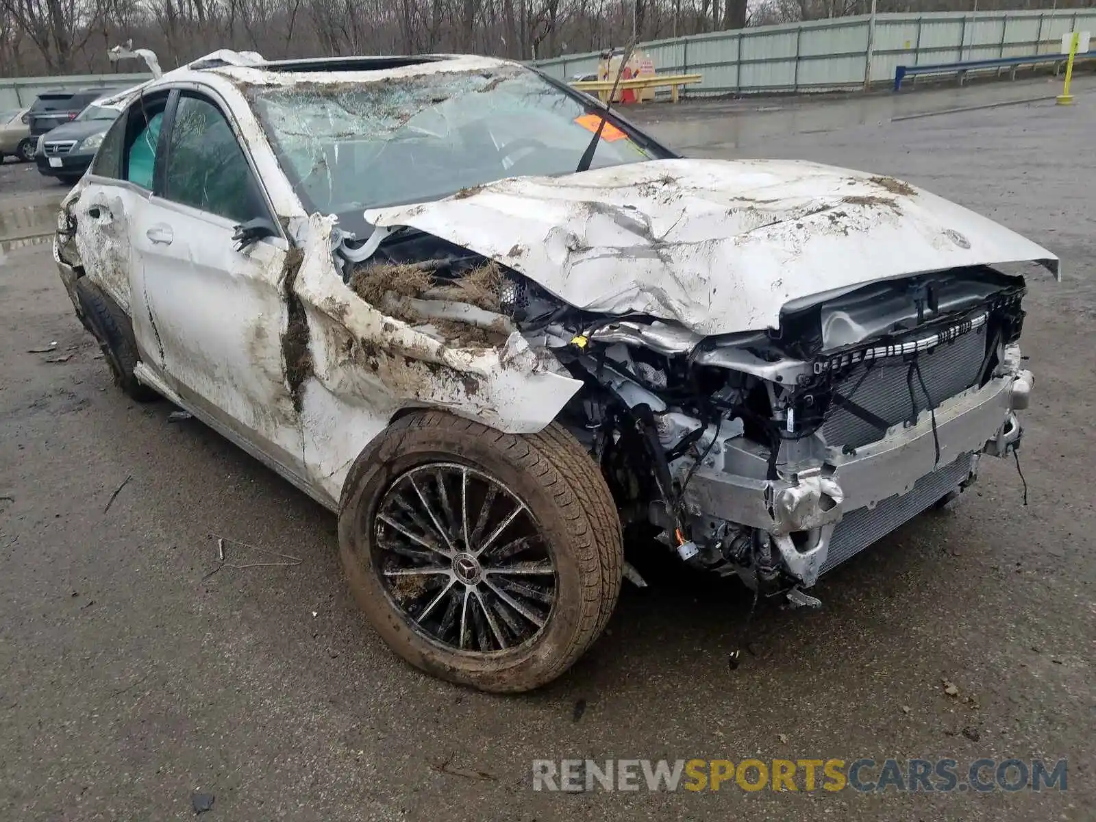 1 Photograph of a damaged car 55SWF8EB6LU327783 MERCEDES-BENZ C CLASS 2020