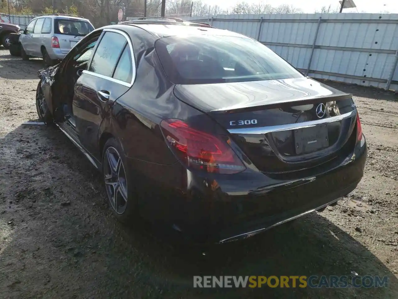 3 Photograph of a damaged car 55SWF8EB6LU333213 MERCEDES-BENZ C-CLASS 2020