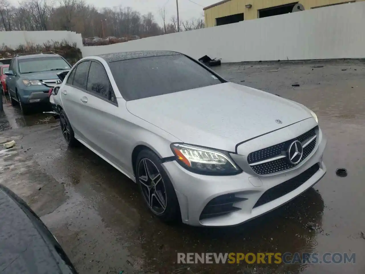 1 Photograph of a damaged car 55SWF8EB6LU333907 MERCEDES-BENZ C-CLASS 2020