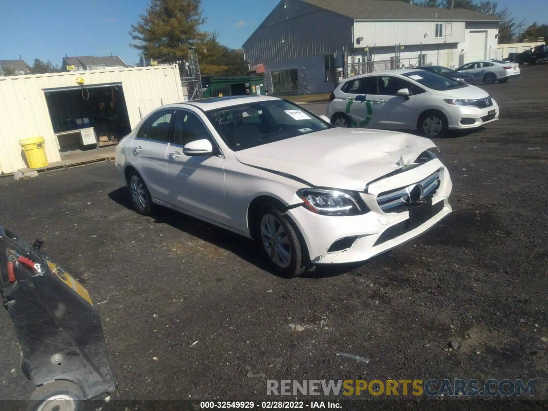 1 Photograph of a damaged car 55SWF8EB7LU324455 MERCEDES-BENZ C-CLASS 2020