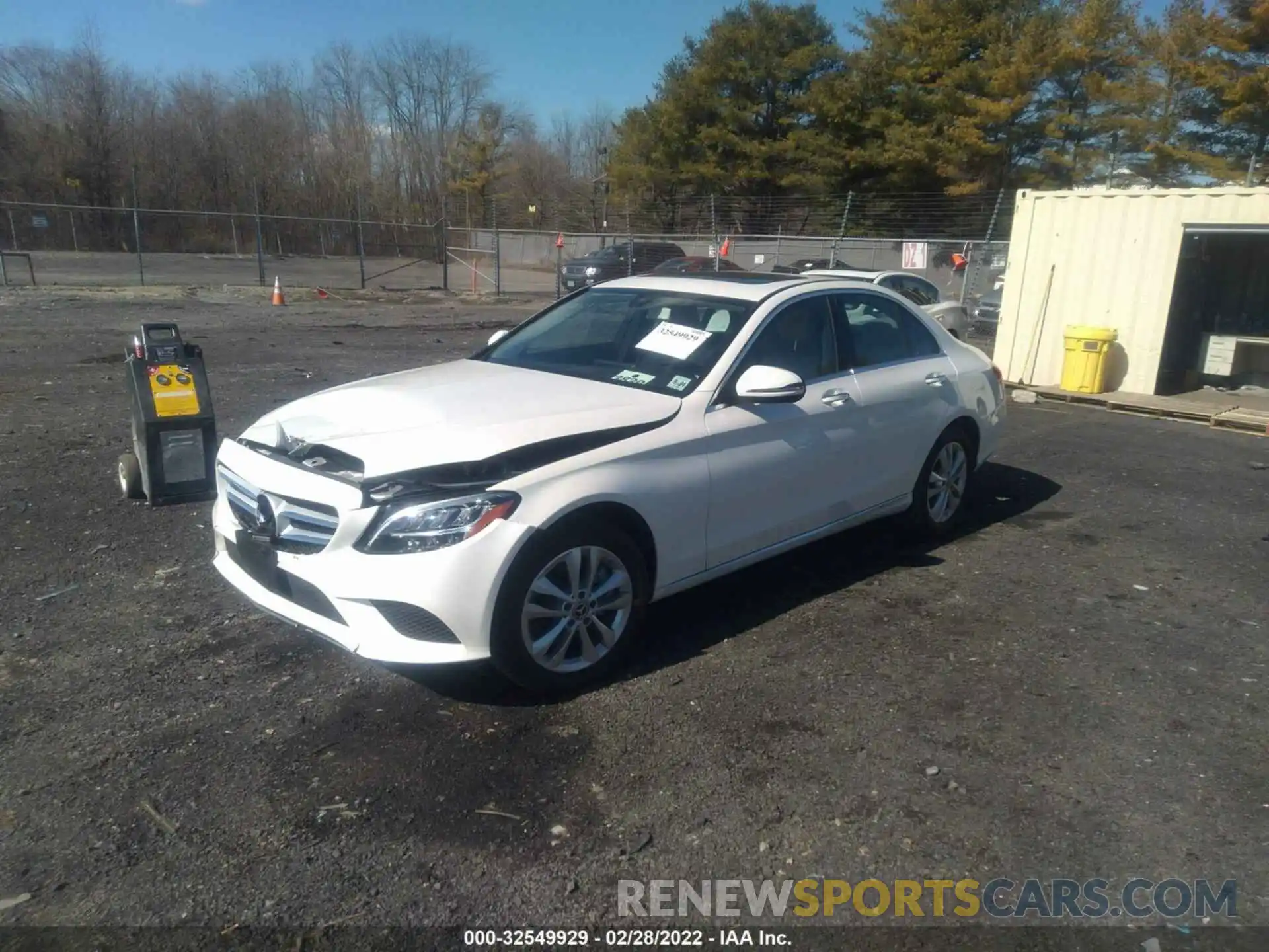 2 Photograph of a damaged car 55SWF8EB7LU324455 MERCEDES-BENZ C-CLASS 2020