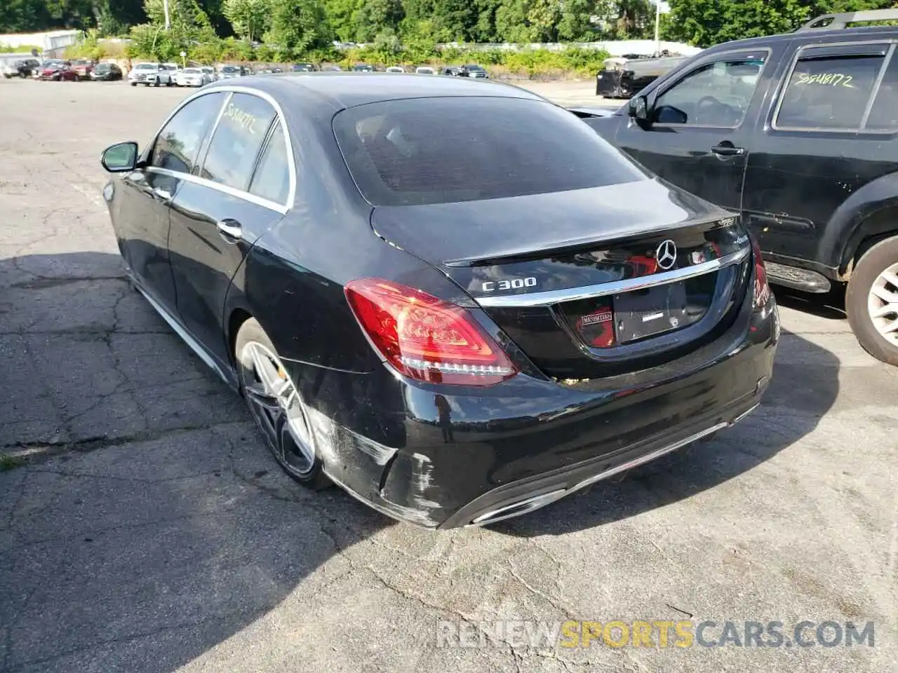 3 Photograph of a damaged car 55SWF8EB7LU329171 MERCEDES-BENZ C-CLASS 2020