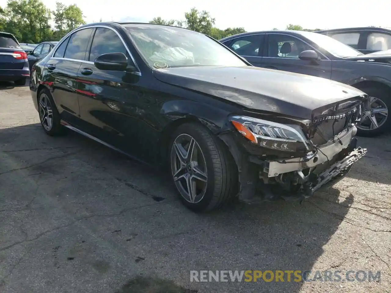 9 Photograph of a damaged car 55SWF8EB7LU329171 MERCEDES-BENZ C-CLASS 2020