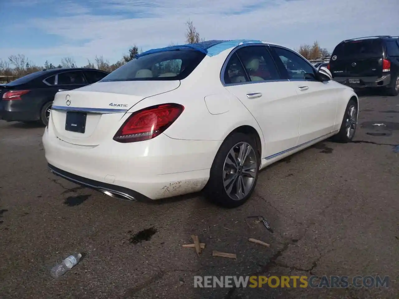 4 Photograph of a damaged car 55SWF8EB8LU323007 MERCEDES-BENZ C-CLASS 2020