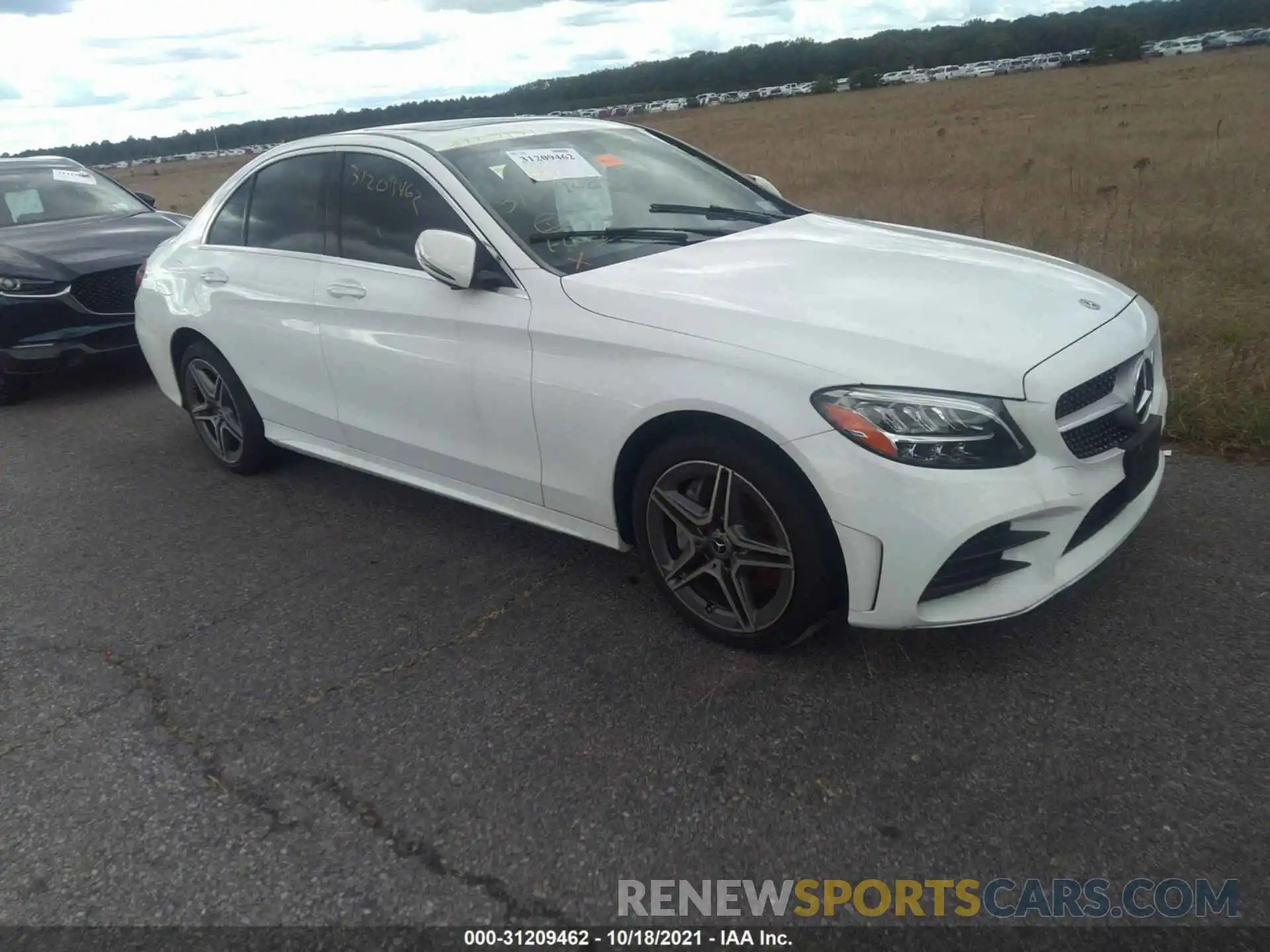 1 Photograph of a damaged car 55SWF8EB8LU325212 MERCEDES-BENZ C-CLASS 2020