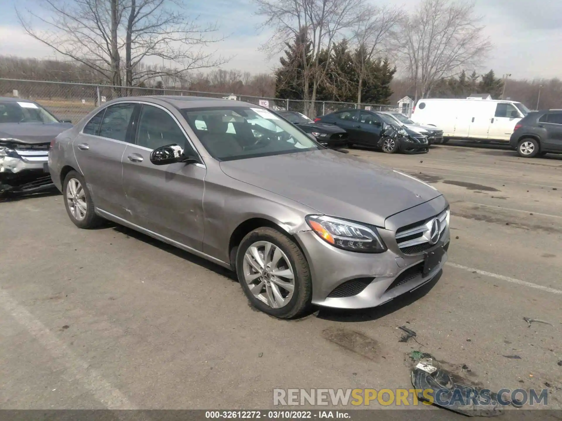 1 Photograph of a damaged car 55SWF8EB8LU326599 MERCEDES-BENZ C-CLASS 2020