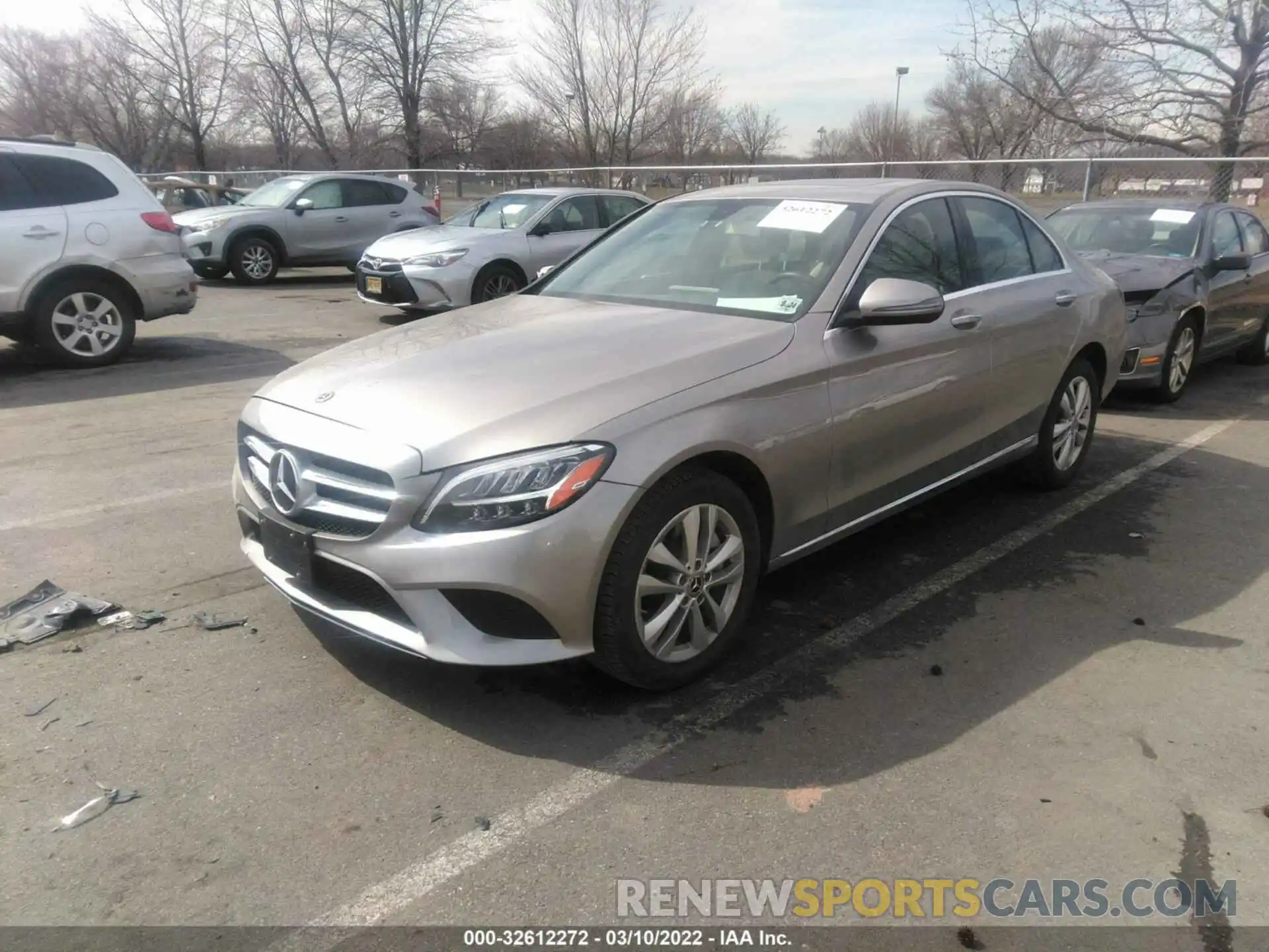 2 Photograph of a damaged car 55SWF8EB8LU326599 MERCEDES-BENZ C-CLASS 2020