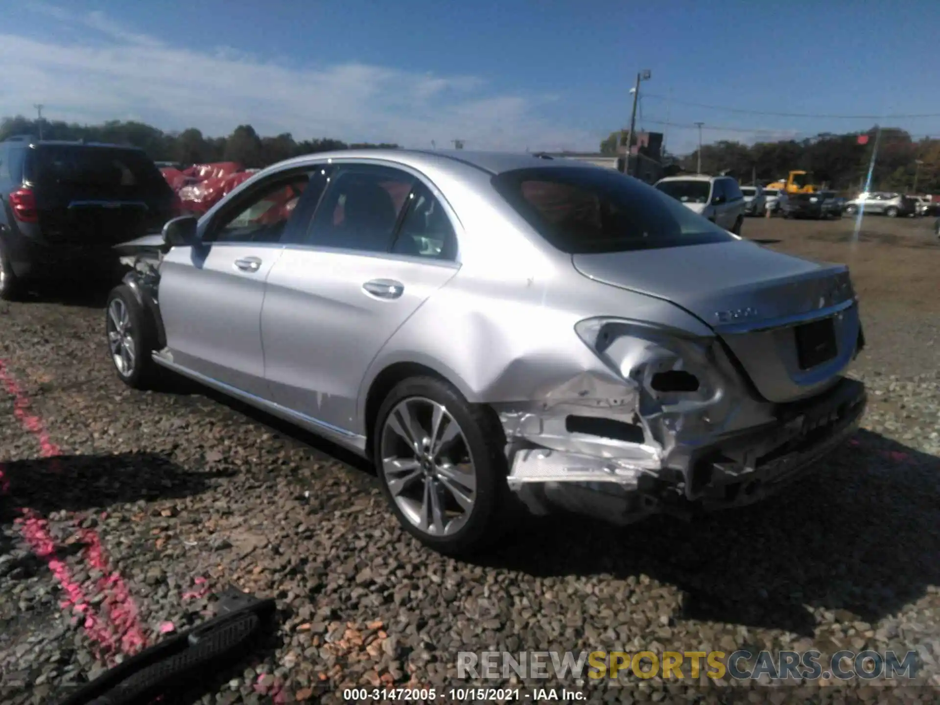 3 Photograph of a damaged car 55SWF8EB8LU330524 MERCEDES-BENZ C-CLASS 2020