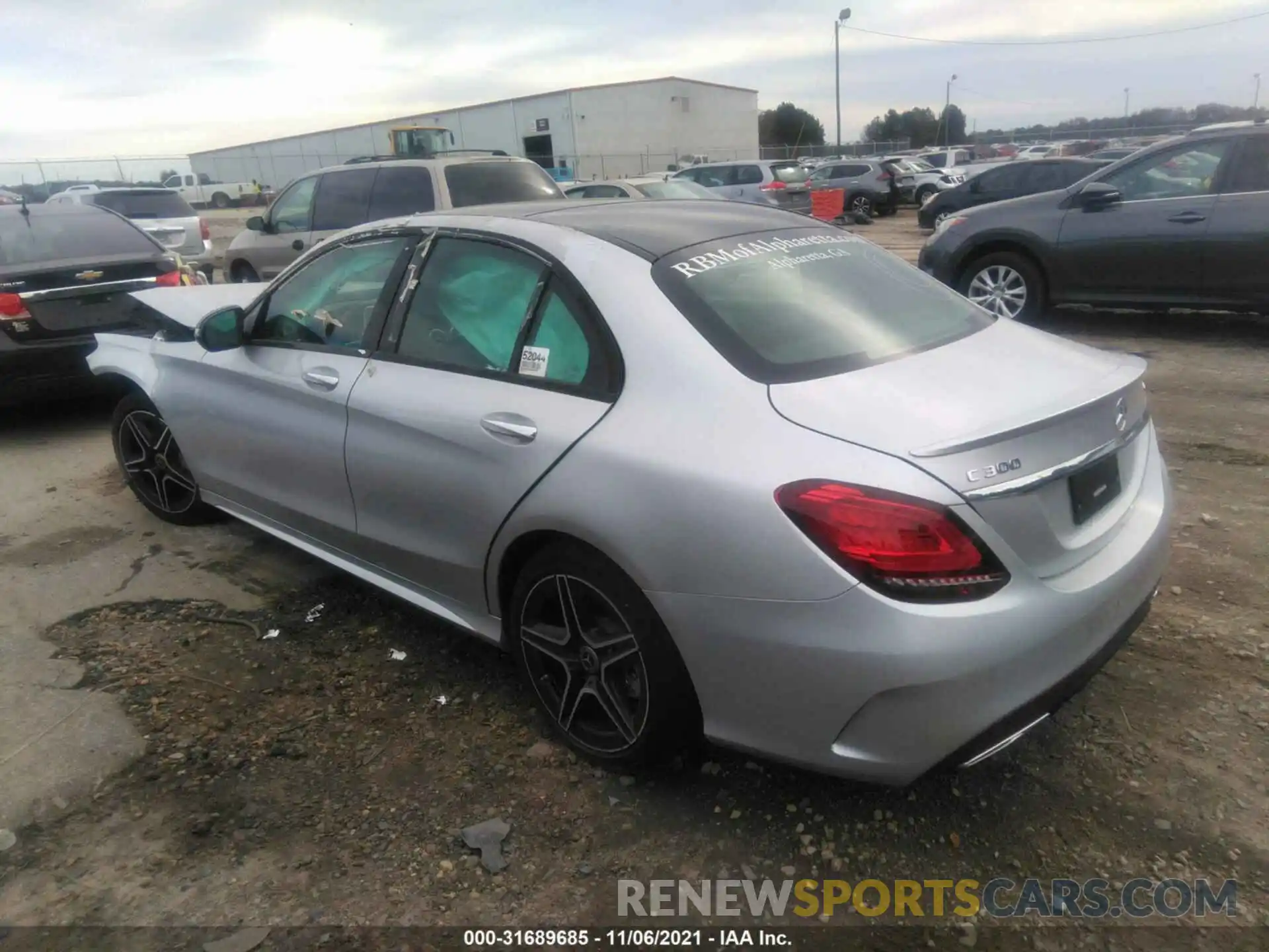 3 Photograph of a damaged car 55SWF8EB8LU333990 MERCEDES-BENZ C-CLASS 2020