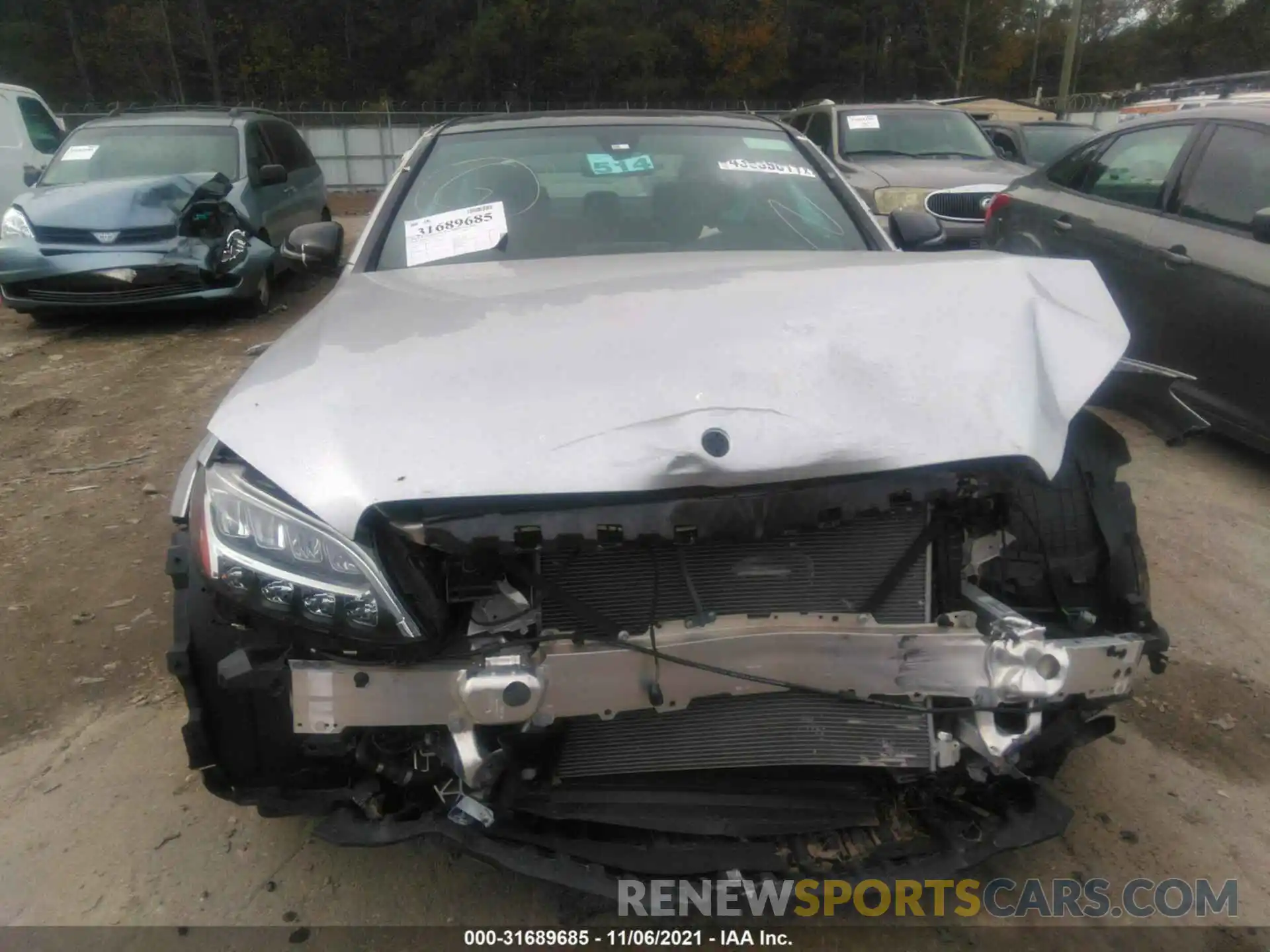 6 Photograph of a damaged car 55SWF8EB8LU333990 MERCEDES-BENZ C-CLASS 2020