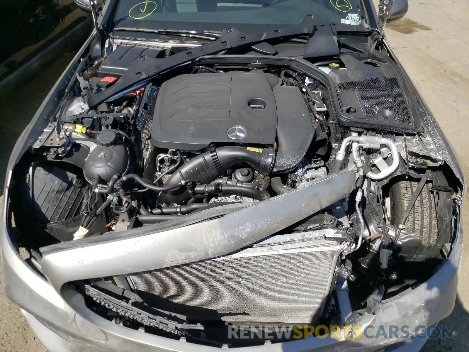 7 Photograph of a damaged car 55SWF8EB9LU325493 MERCEDES-BENZ C CLASS 2020