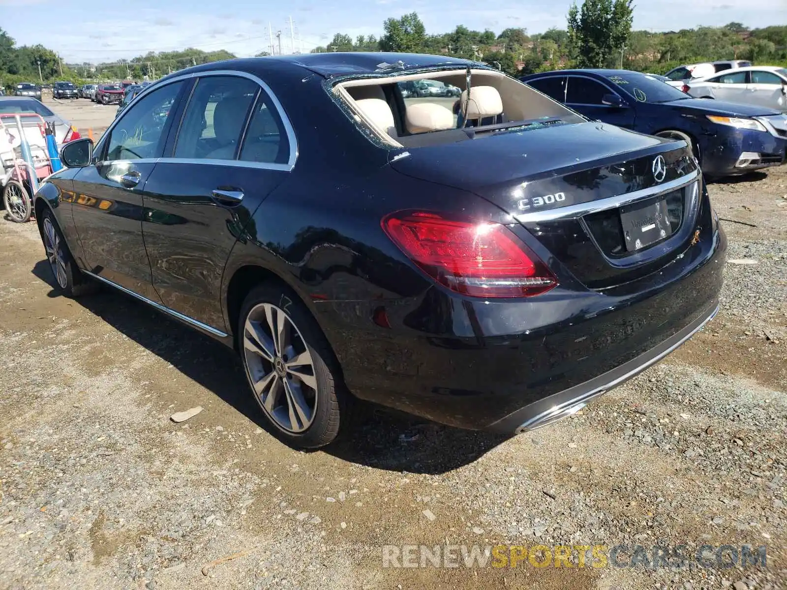 3 Photograph of a damaged car 55SWF8EB9LU326479 MERCEDES-BENZ C-CLASS 2020